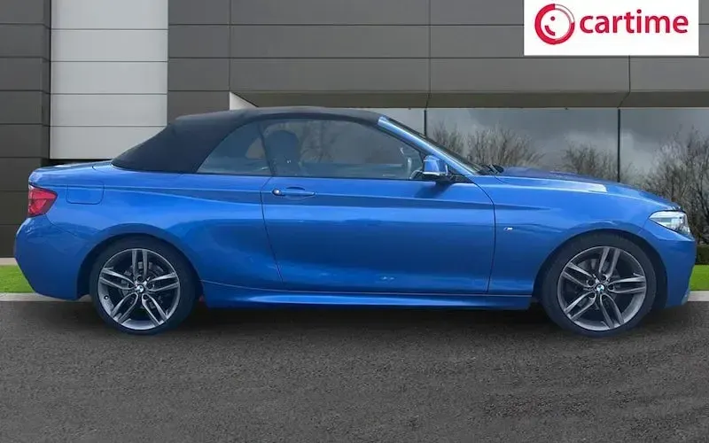 Used BMW 225 M Sport 224 HP (164 kW) 2018 Blue Cabriolet