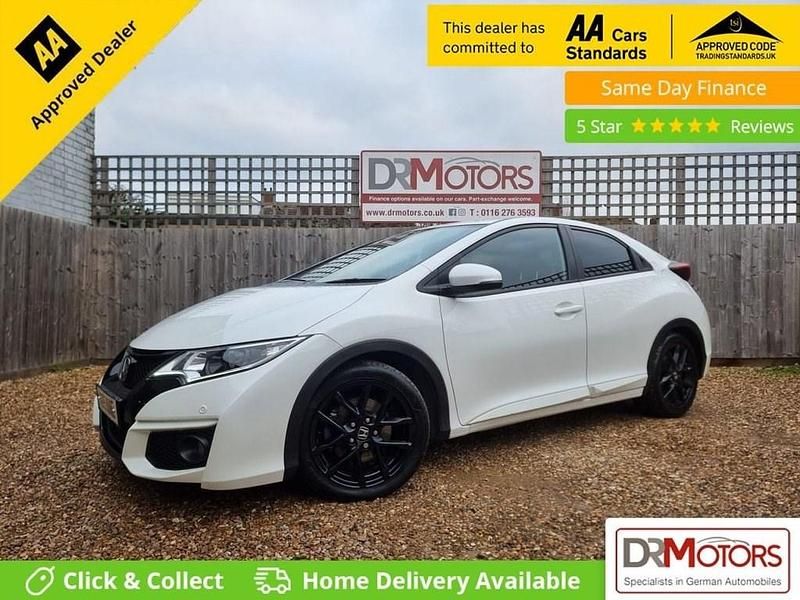 White Used 2015 Honda Civic Sport Hatchback | £8,140 (Fair price) - Image 1/4
