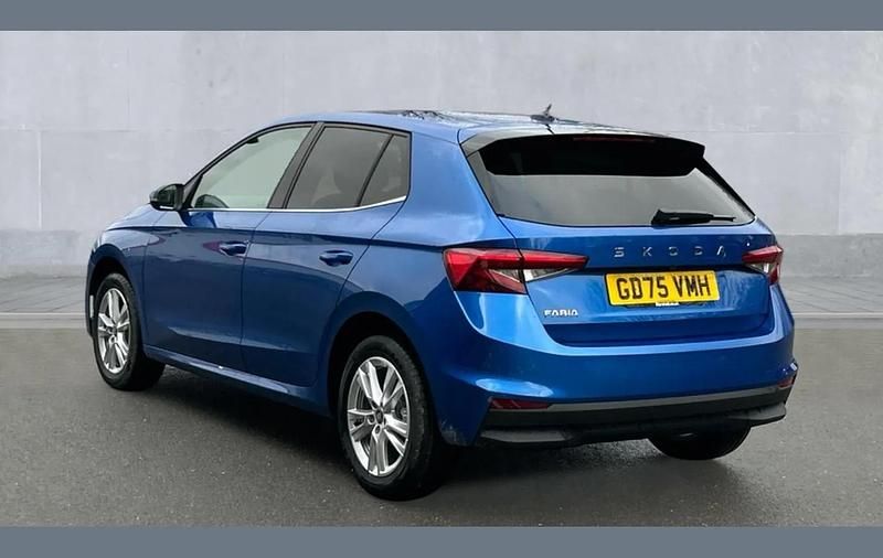 Used Skoda Fabia SE L 147 HP (108 kW) 2026 Race blue metallic Hatchback