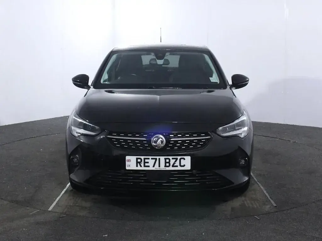 Used Vauxhall Corsa Edition 75 HP (55 kW) 2021 Black Hatchback