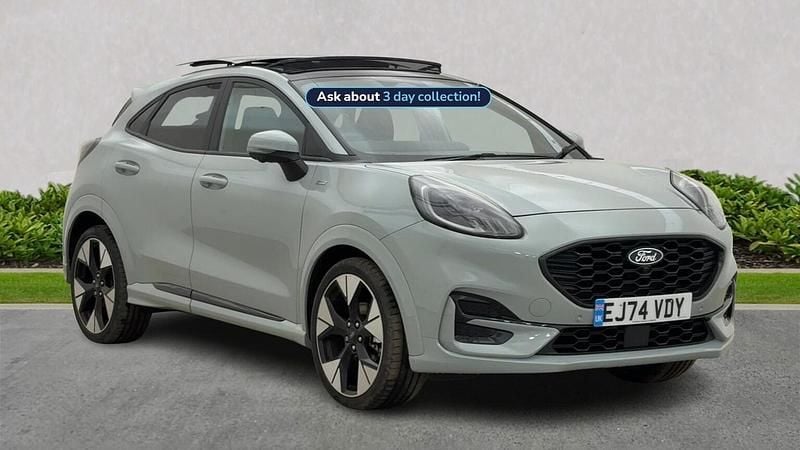 Grey Used 2024 Ford Puma ST-Line X Hatchback | £22,890 (Expensive) - Image 1/4