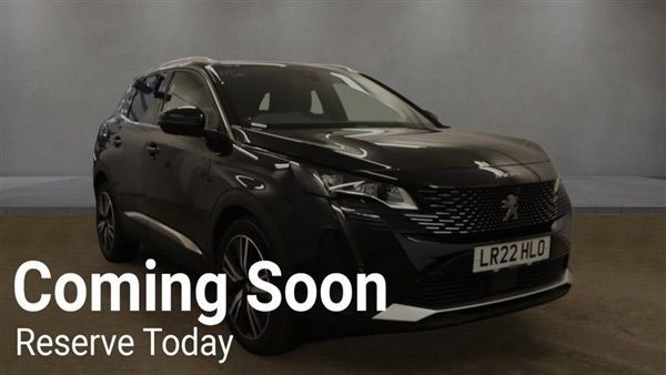 Black Used 2022 Peugeot 3008 Premium SUV | £17,500 (Fair price) - Image 1/1