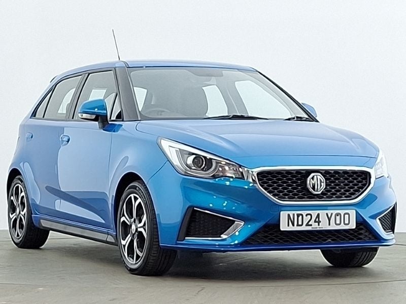 Blue Used 2024 MG MG3 Exclusive Hatchback | £12,298 (Fair price) - Image 1/4