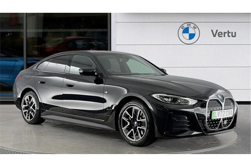 Black Used 2022 BMW i4 M Sport Sedan | £28,926 (Fair price) - Image 1/4