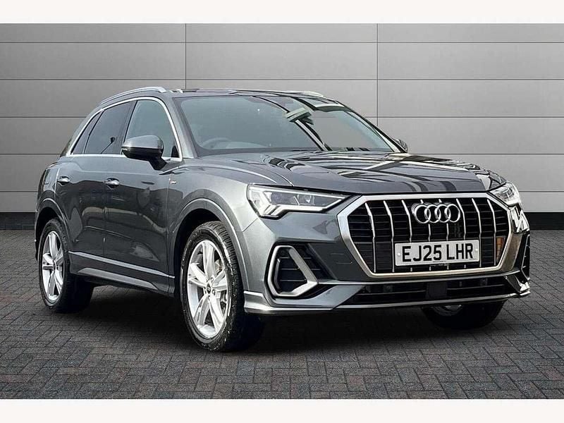 Grey Used 2025 Audi Q3 S-Line SUV | £30,990 (Good price) - Image 1/4