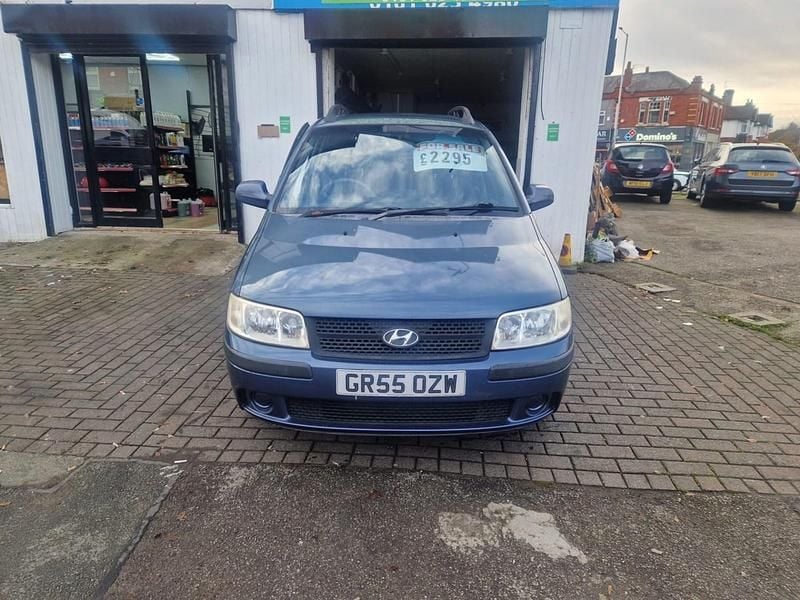 Blue Used 2006 Hyundai Matrix MPV | £1,895 - Image 1/4