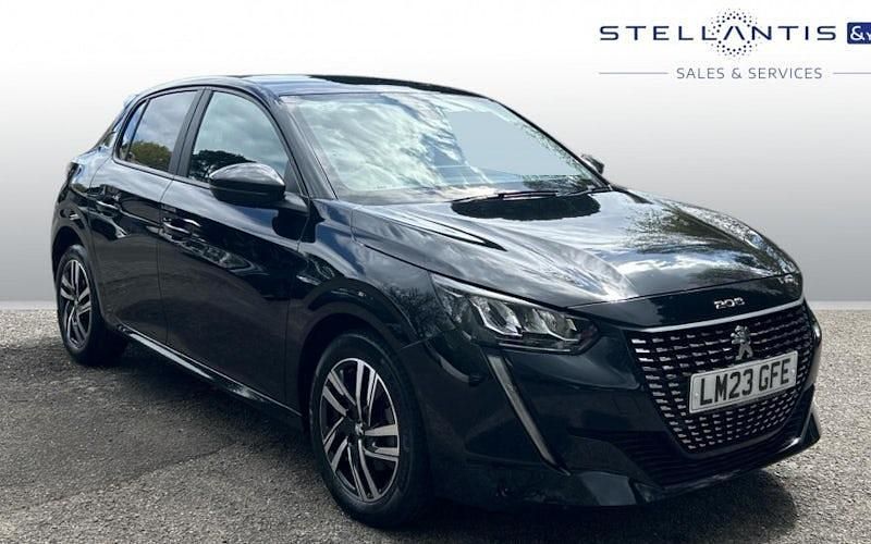 Usado Peugeot 208 Active+ 102 HP (75 kW) 2023 Preto Citadino