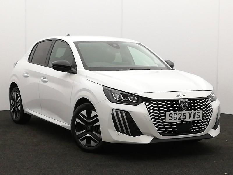 Used Peugeot 208 Allure 101 HP (74 kW) 2025 White Hatchback