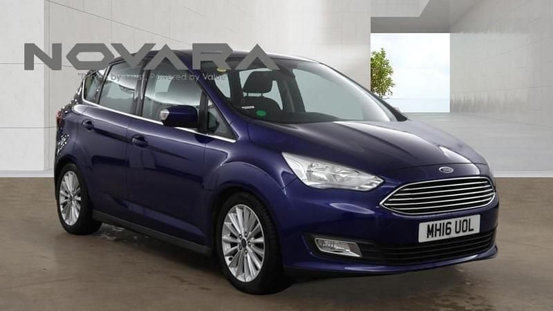 Used Ford C-MAX Titanium 120 HP (88 kW) 2016 Blue MPV