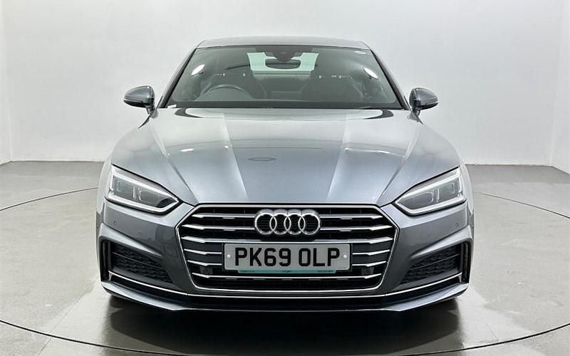 Used Audi A5 S-Line 150 HP (110 kW) 2019 Grey Coupe