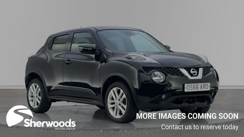 Black Used 2016 Nissan Juke N-Connecta SUV | £5,881 (Fair price) - Image 1/4