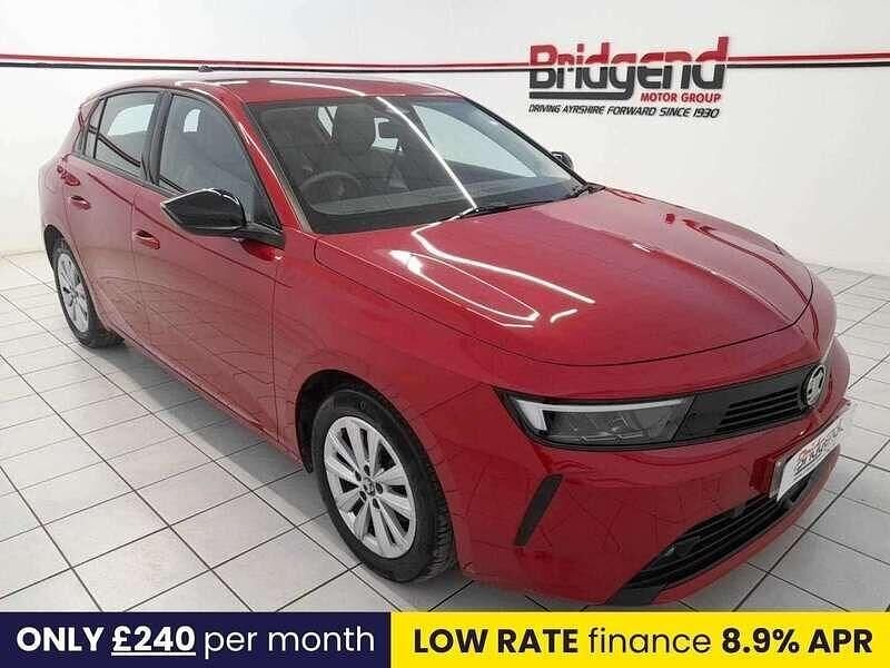 Used Vauxhall Astra Design Edition 2024 Red Hatchback
