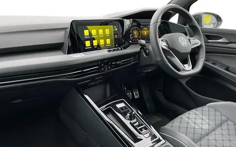 Used VW Golf VIII R-line 150 HP (110 kW) 2023 Black Hatchback