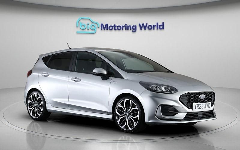 Used Ford Fiesta ST-Line X 101 HP (74 kW) 2023 Silver Hatchback