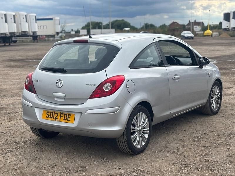 Used Vauxhall Corsa 75 HP (55 kW) 2012 Silver Hatchback