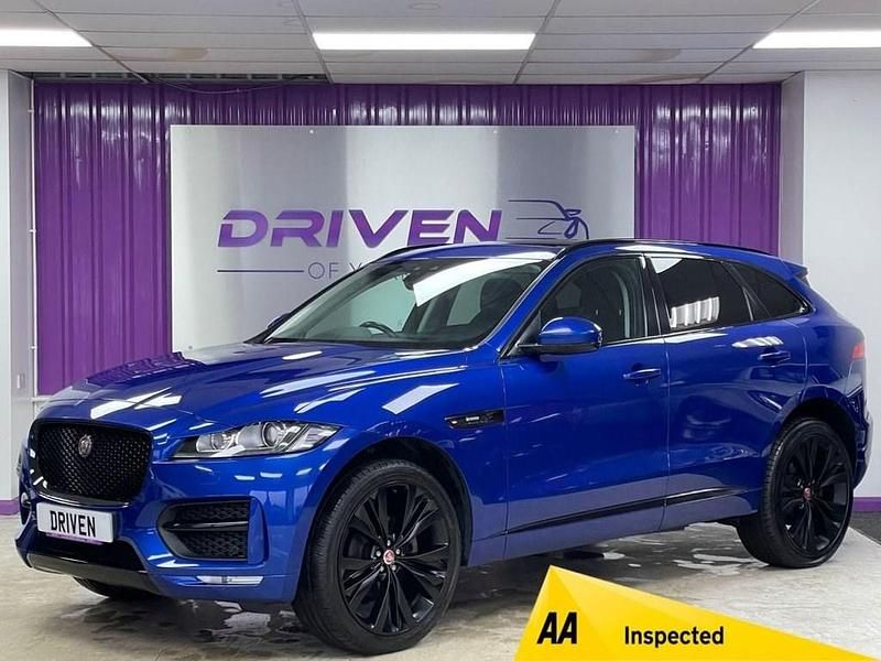 Used Jaguar F-Pace R-Sport 180 HP (132 kW) 2018 Blue SUV