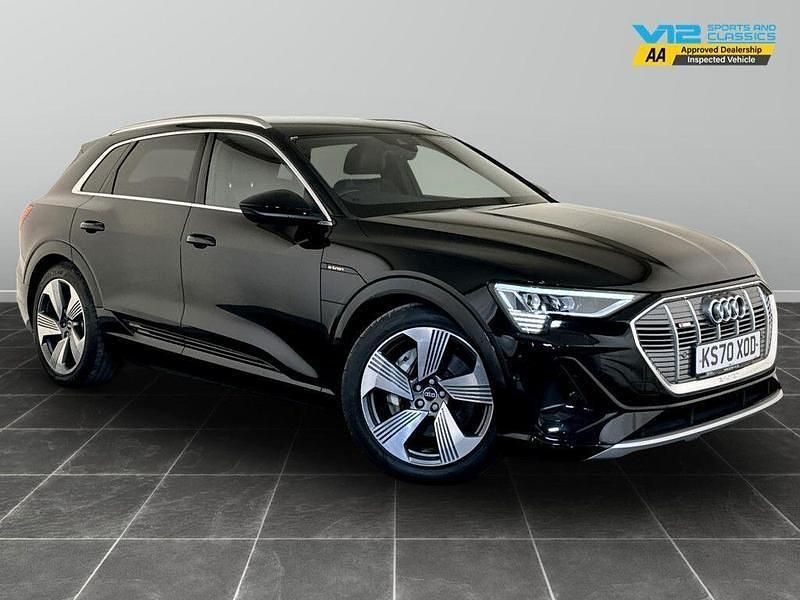 Black Used 2021 Audi e-tron S-Line SUV | £19,595 (Good price) - Image 1/3