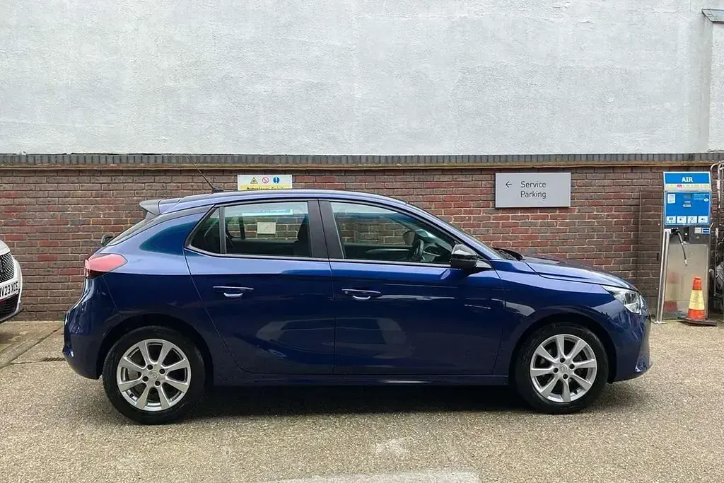 Used Vauxhall Corsa 75 HP (55 kW) 2021 Blue Hatchback
