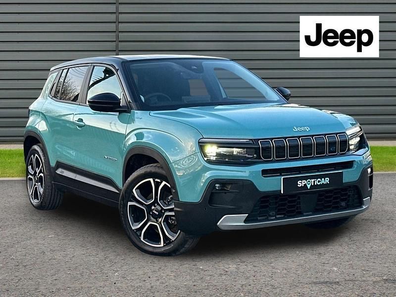 Used Jeep Avenger Summit 114 kW (156 HP) 2024 Blue/black SUV