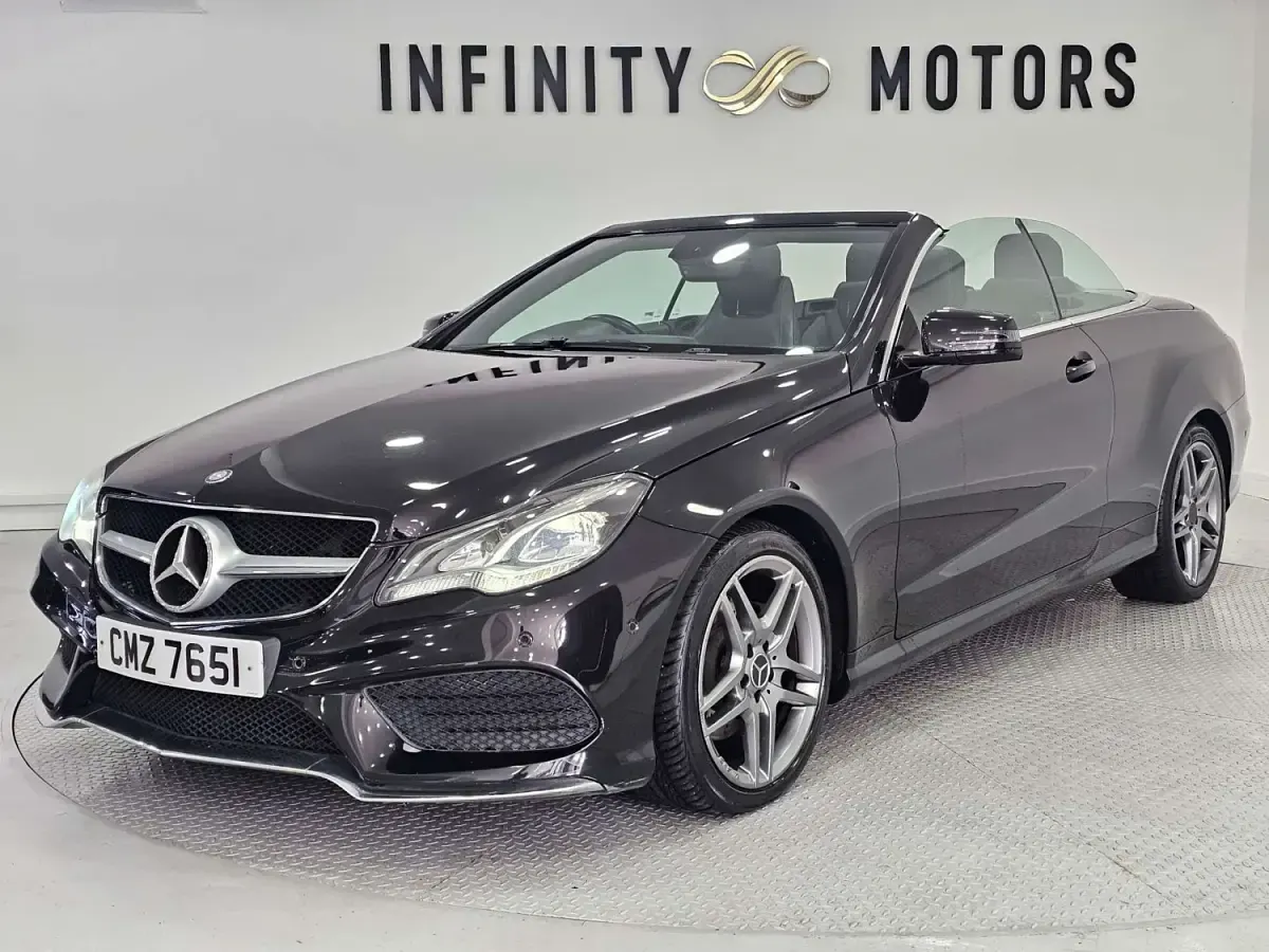 Usado Mercedes E250 AMG 2013 Preto Cabrios