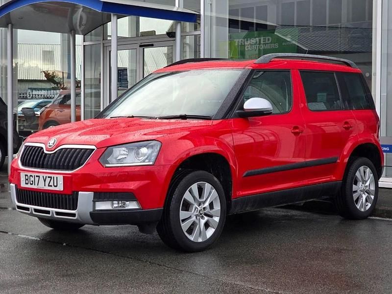 Used Skoda Yeti Outdoor SE L 2017 Red SUV