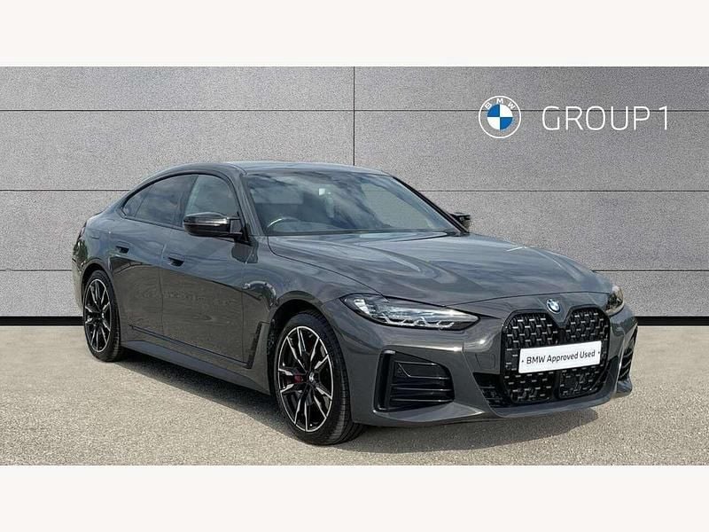 Grey Used 2022 BMW M440 M Sport Sedan | £38,462 (Fair price) - Image 1/4