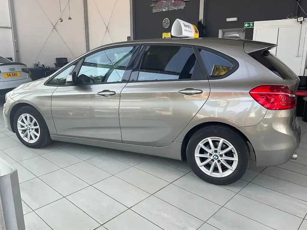 Used BMW 218 Active Tourer Comfort Edition 148 HP (108 kW) 2015 Silver MPV
