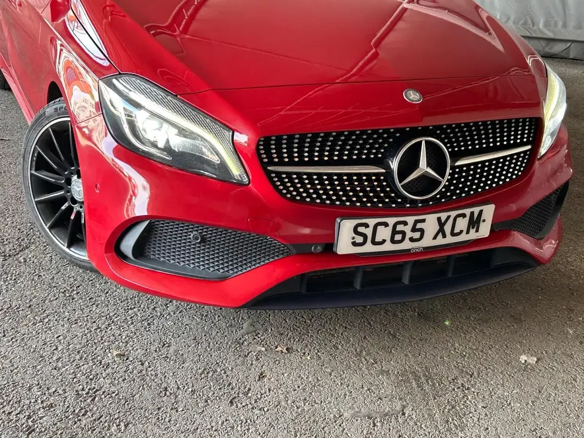 Used Mercedes A200 AMG Line Premium 2015 Red Hatchback