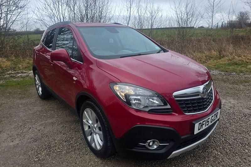 Used Vauxhall Mokka S 115 HP (84 kW) 2015 Red SUV