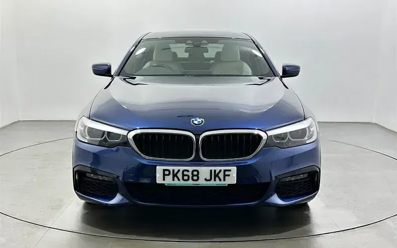 Used BMW 520 M Sport 190 HP (139 kW) 2018 Blue Sedan