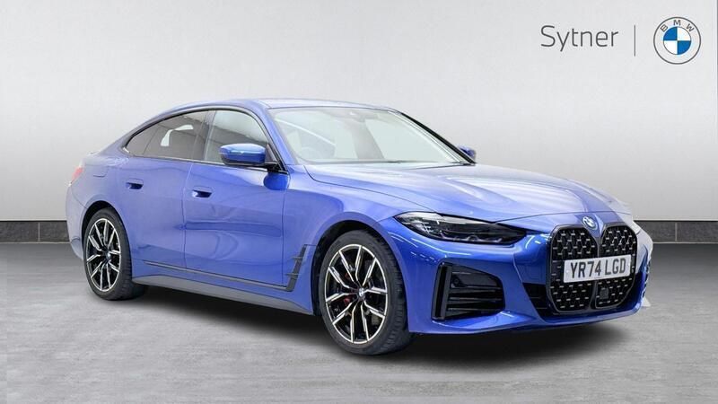 Blue Used 2024 BMW 420 Gran Coupé M Sport Coupe | £35,500 (Fair price) - Image 1/4