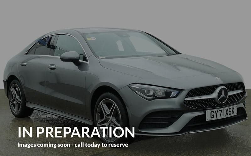 Used Mercedes CLA250e AMG Line Premium 218 HP (160 kW) 2021 Grey Sedan