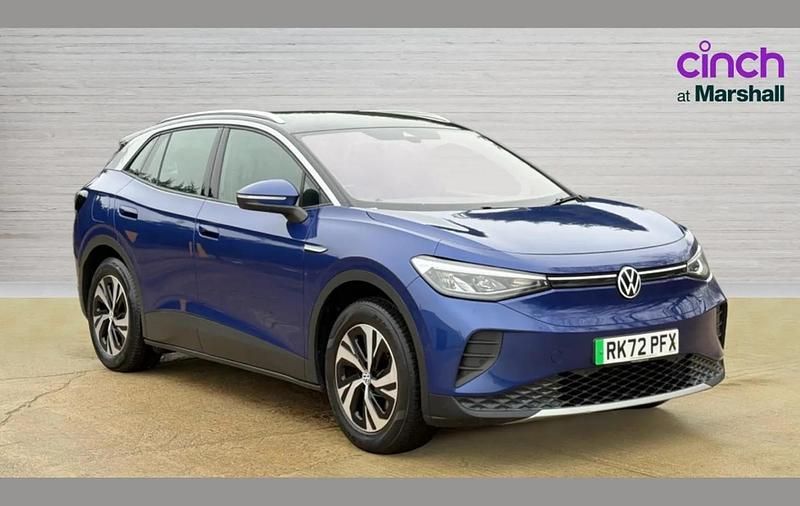 Blue Used 2022 VW ID.4 Pure SUV | £15,206 (Fair price) - Image 1/4