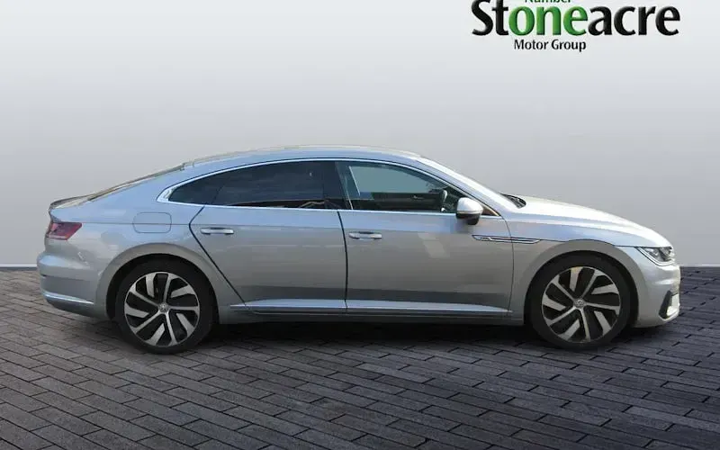 Used VW Arteon R-line 150 HP (110 kW) 2019 Silver Hatchback