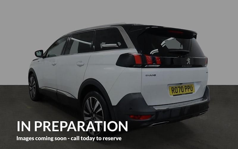 Used Peugeot 5008 GT-line 131 HP (96 kW) 2020 White SUV