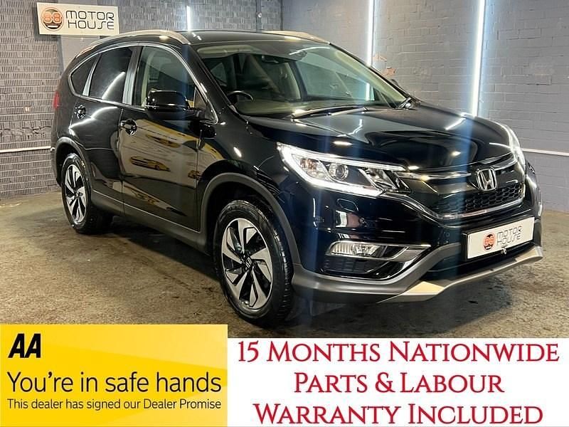 Black Used 2017 Honda CR-V EX SUV | £10,790 (Fair price) - Image 1/4