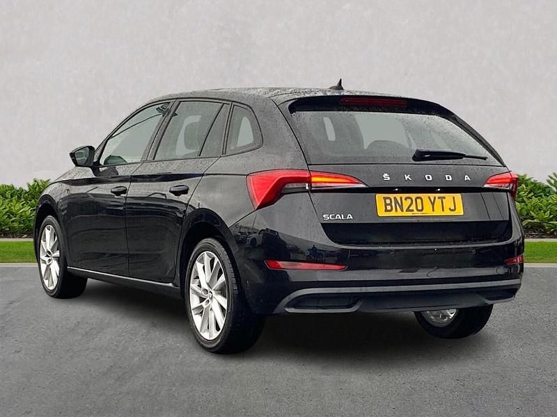 Used Skoda Scala SE L 115 HP (84 kW) 2020 Black Hatchback