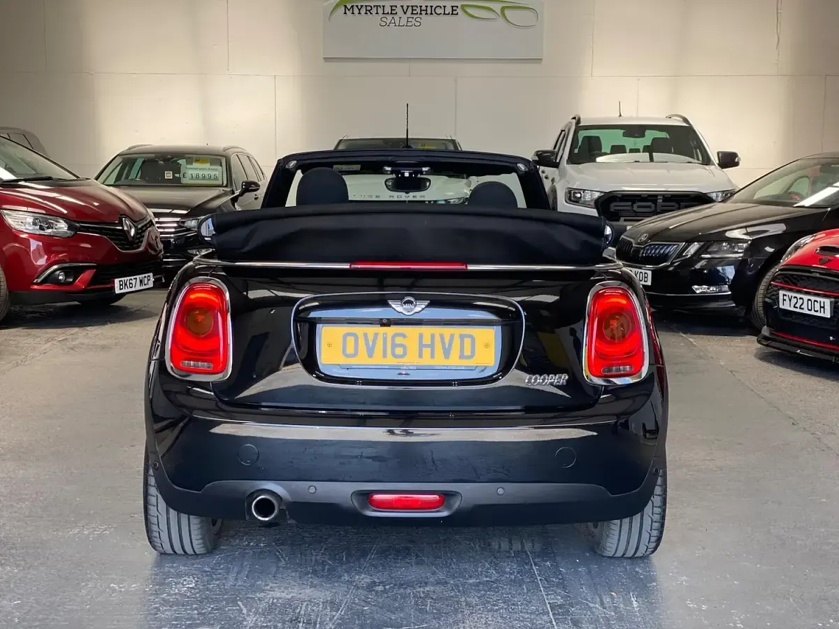 Used Mini Cooper Cabriolet 136 HP (100 kW) 2016 Black Cabriolet