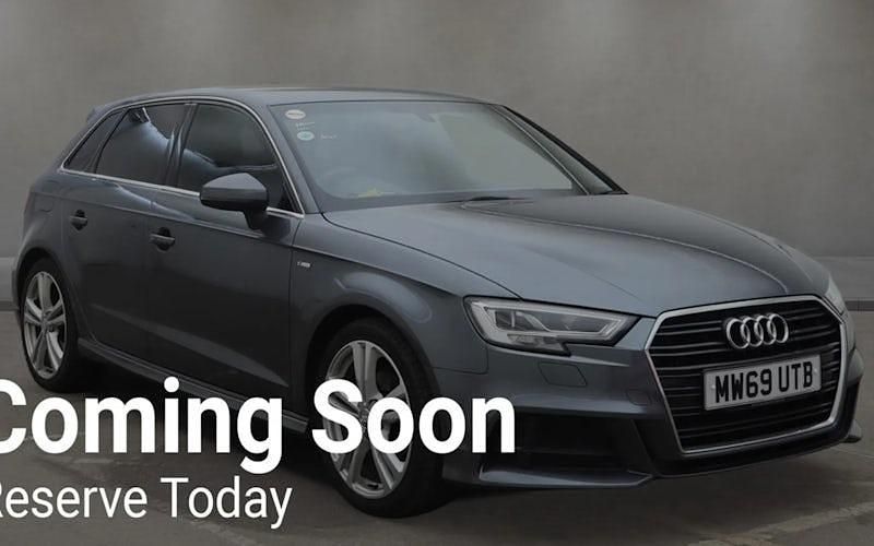 Used 2019 Audi A3 Sportback S-Line Hatchback | £13,899 (Fair price) - Image 1/2