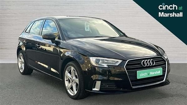 Black Used 2018 Audi A3 Sport Hatchback | £11,579 (Good price) - Image 1/4