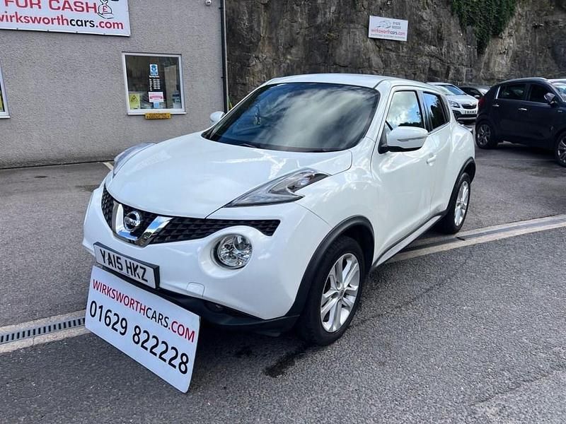 White Used 2015 Nissan Juke Acenta Premium SUV | £5,395 (Fair price) - Image 1/4