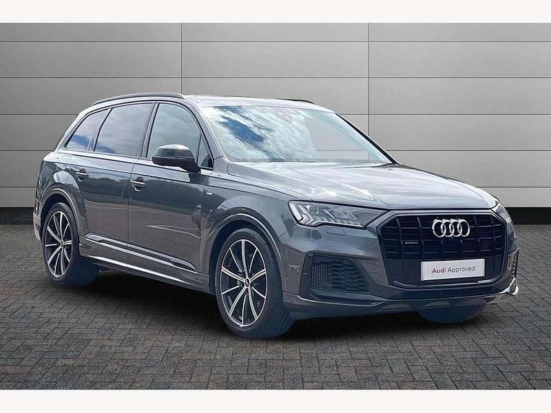 Grey Used 2024 Audi Q7 S-Line SUV | £48,495 (Fair price) - Image 1/4