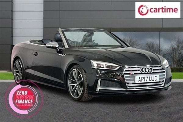 Black Used 2017 Audi S5 Cabriolet Sport Cabriolet | £26,388 - Image 1/3
