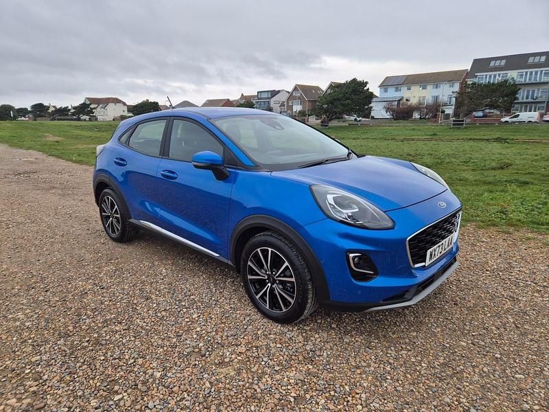Used Ford Puma Titanium 2023 Blue Hatchback