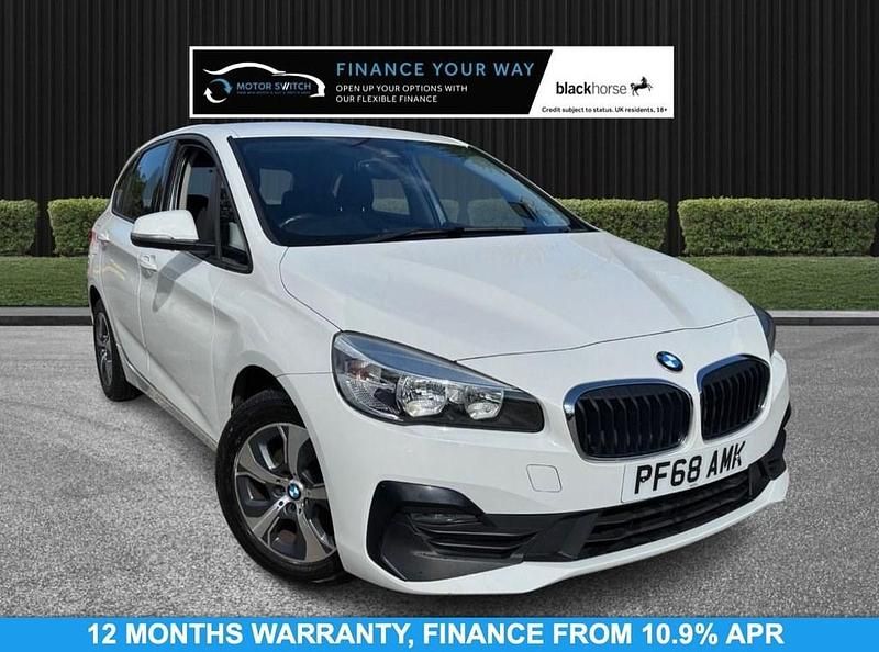 Used BMW 216 Active Tourer Comfort Edition 116 HP (85 kW) 2018 White MPV