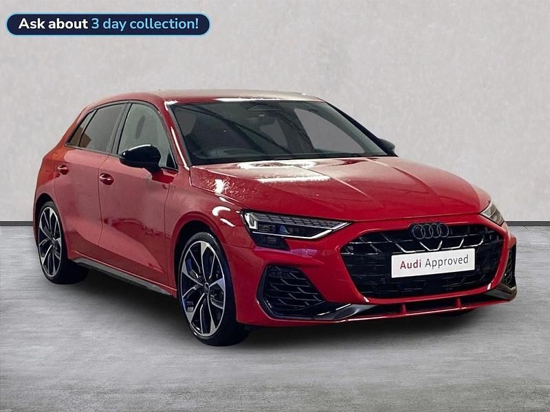 Used Audi S3 Sportback Black Edition 333 HP (244 kW) 2025 Red Hatchback