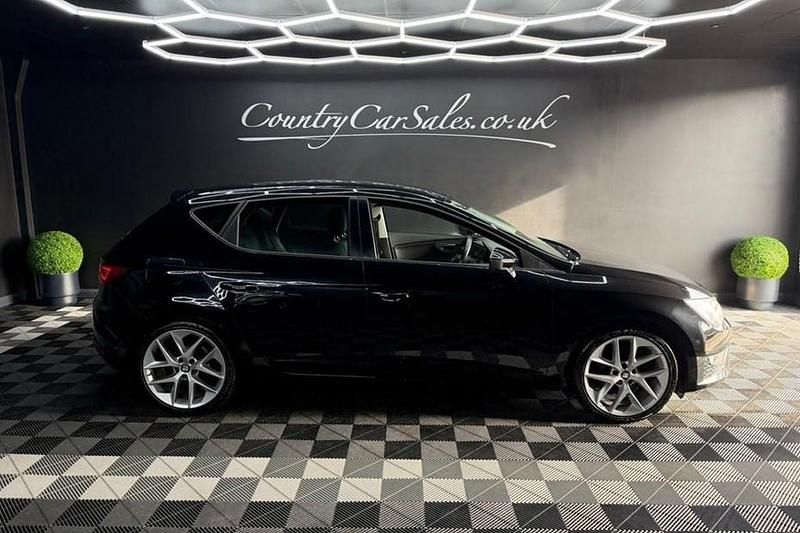 Used Seat Leon FR 150 HP (110 kW) 2015 Black Hatchback