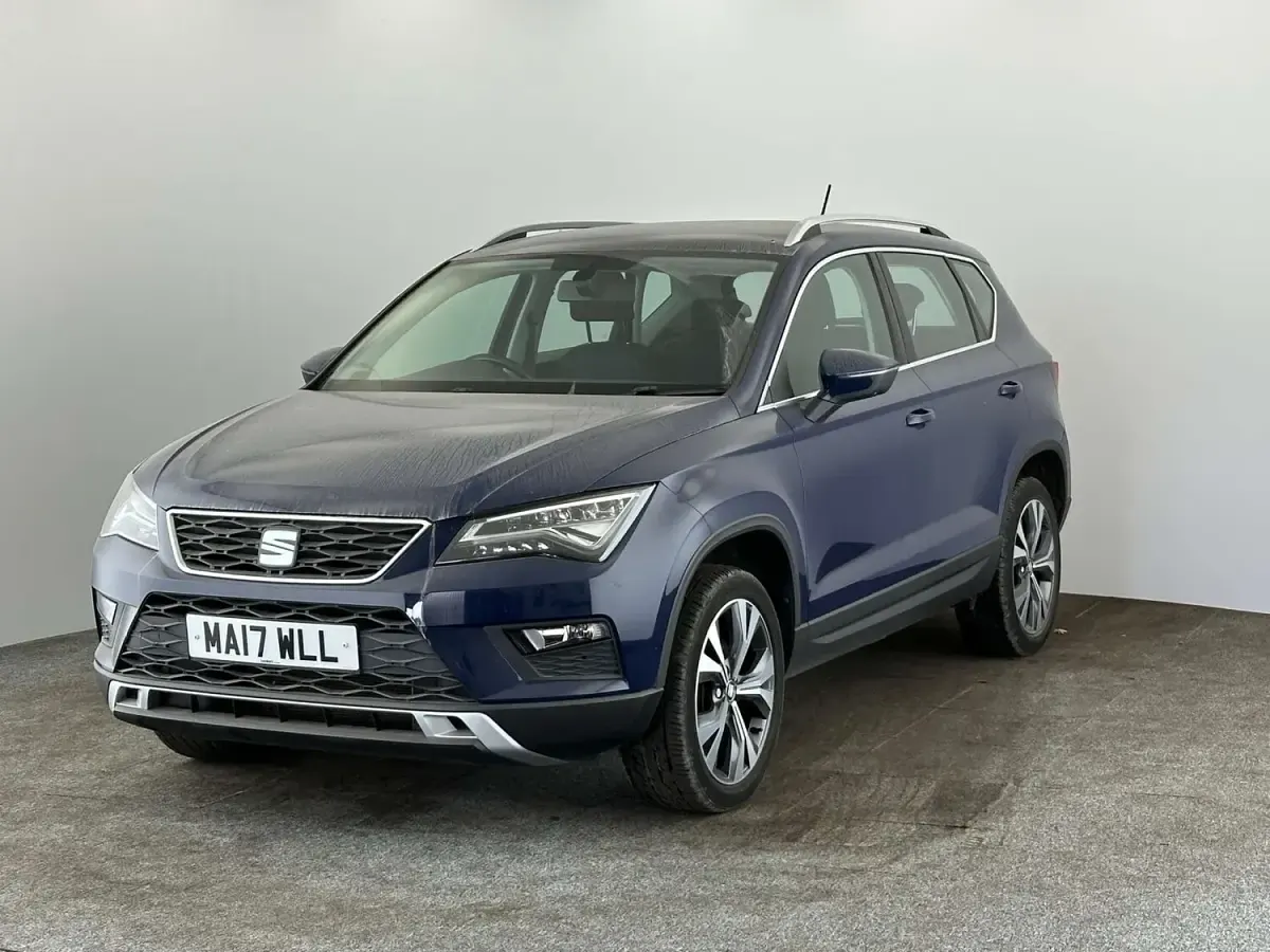 Used Seat Ateca Ecomotive 115 HP (84 kW) 2017 Blue SUV
