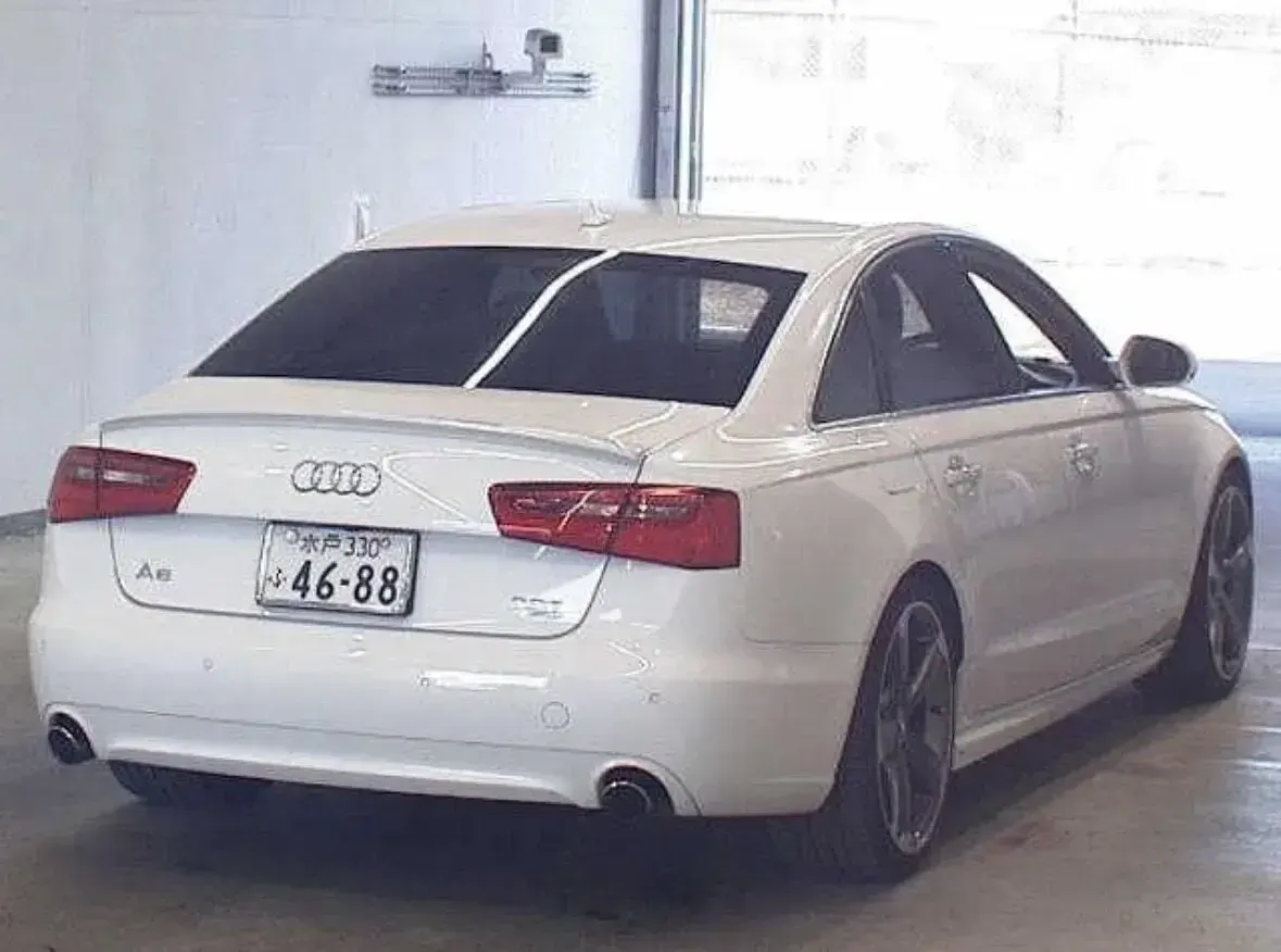 Used Audi A6 S-Line 2011 White Sedan