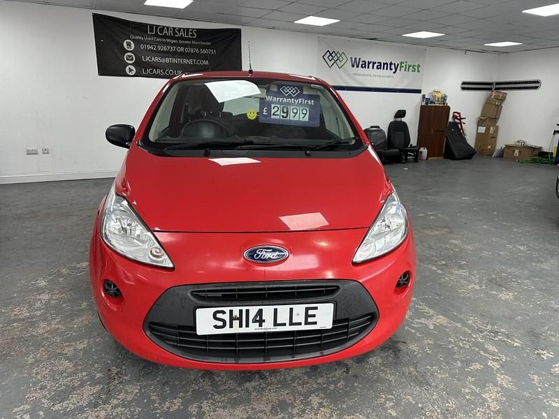 Used Ford Ka Studio 69 HP (50 kW) 2014 Red Hatchback